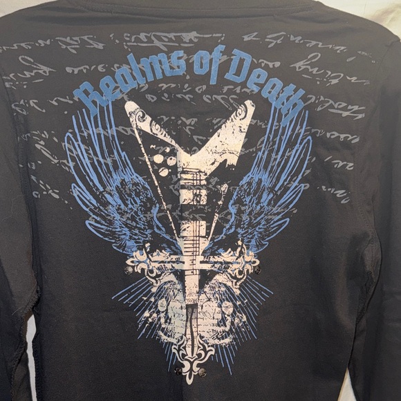 Black Label Tee with Pink Graphic - Picture 4 of 5